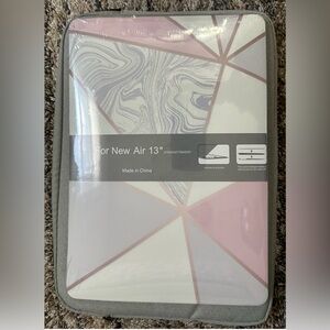 Plastic Laptop Shell Case for MacBook Air 13+Keyboard Cover+Screen Protector